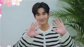 金秀賢。（圖／翻攝自高雄櫻花季IG）