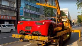 中山區,台北市,法拉利,酒氣,酒駕,併排臨停