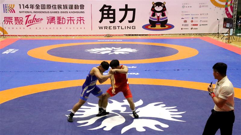 全國原住民族運動會角力項目率先開賽