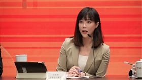 行政院發言人李慧芝今（20）日主持院會後記者會。（圖／行政院提供)