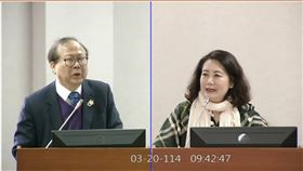 蘇俊榮 吳思瑤。（圖／翻攝立法院IVOD）