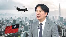 賴清德錄製莒光園地「與官兵有約」（圖／總統府提供）