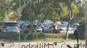 金門,開槍,圍捕,毒販。（圖／民眾提供） 