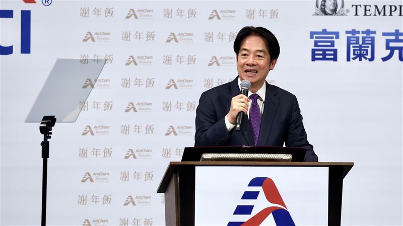 出席美商會謝年飯　賴清德：台產業將東拓