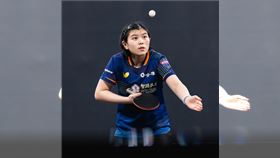 台灣年輕桌球好手葉伊恬。（圖／翻攝自WTT官網）