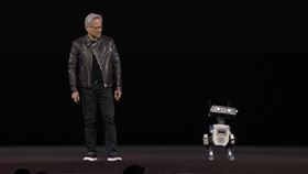 ▲黃仁勳在GTC大會上，揭示AI新未來。（圖／翻攝自Nvidia網站）