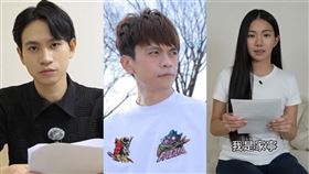 ▲Andy老師、蔡阿嘎、家寧。（圖／翻攝自Andy老師、秘月期POPOO YouTube頻道、蔡阿嘎臉書）