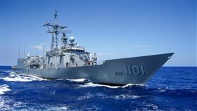 113年敦睦遠航訓練支隊計納編磐石軍艦(油彈補給艦)、迪化軍艦(康定級飛彈巡防艦)及成功軍艦(成功級飛彈巡防艦)等三艘艦艇（圖／海軍提供