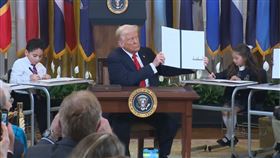 ▲川普簽行政命令推動關閉教育部。（圖／翻攝自X平台 @The White House）