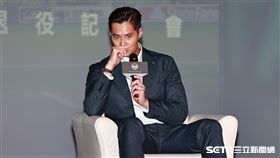 ▲陳偉殷引退記者會，回憶自己的日、美職棒生涯。（圖／記者劉彥池攝影）