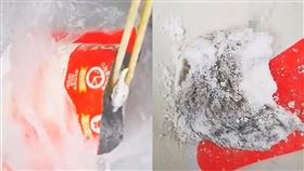中國品牌麵粉驚見「死老鼠」！媽嚇傻快用完了　品牌竟要求：檢測鼠齡▲麵粉裡有死老鼠。（圖／翻攝自微博）

