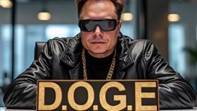 ▲馬斯克在X上上傳一張疑似AI生成照。（圖／翻攝自X平台 @elonmusk）