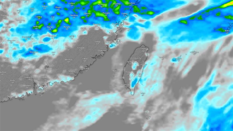 下週四前水氣稀少，全台維持晴朗穩定的天氣。（圖／翻攝自「台灣颱風論壇｜天氣特急」臉書）