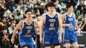 ▲亞洲盃資格賽外卡，台灣隊前鋒陳冠全投進三分球，達成全隊球員得分紀錄。（圖／記者劉彥池攝影）