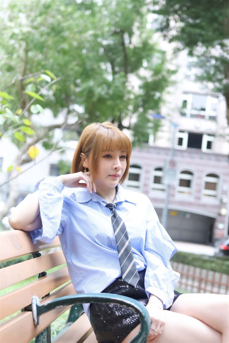 蕭玉芬接受專訪。（圖／記者鄭孟晃攝影）