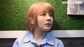 蕭玉芬接受專訪。（圖／記者鄭孟晃攝影）