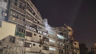 台中大樓住宅驚傳塌陷　緊急撤34住戶