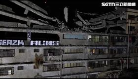 新／台中住宅大樓5、6層塌陷　釀災原因曝（圖／翻攝畫面）