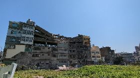 台中清水區大樓坍塌  疏散住戶（2）