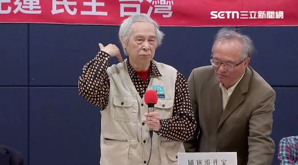 92歲李喬：為台灣犧牲，我願當第一個！