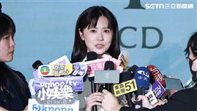 ▲藝人林予晞出席美妝保養品牌新品發佈會。（圖／記者鄭孟晃攝影）