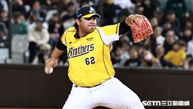 ▲中職36年熱身賽，中信兄弟第2任投手陳琥。（圖／記者劉彥池攝影）