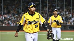 ▲中職36年熱身賽，中信兄弟二壘手張仁瑋。（圖／記者劉彥池攝影）