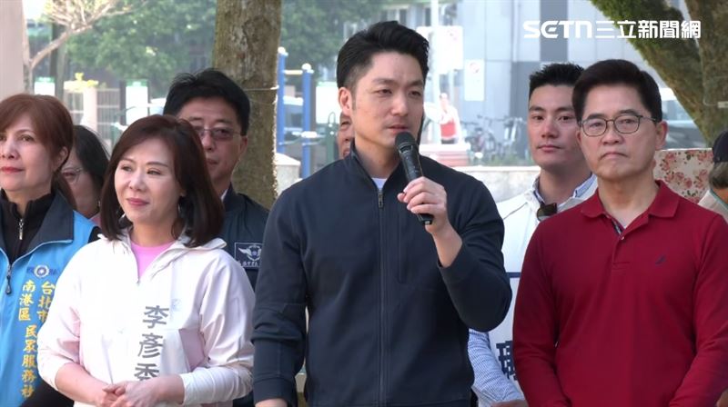 假日當「台北隊隊長」！蔣萬安站台李彥秀