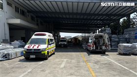 工安,意外,烤漆廠,昏迷,工人,淤泥,台中（圖／翻攝畫面）