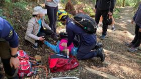 失去意識,女登山客,明顯死亡,阿里山