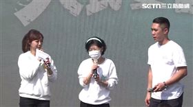 ▲陳佩琪上台致詞表示自己去年9、10月左右加入民眾黨成為終身黨員。（圖／翻攝畫面）