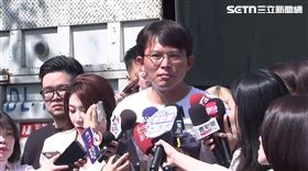 民眾黨在新北板橋舉行「人民要當家 全民問政宣講」，黃國昌受訪。