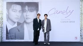 王子邱勝翊（左）、邱宇辰舉辦簽唱會。（圖／喜鵲娛樂提供）