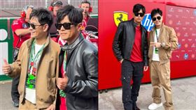 周杰倫、林志穎罕見同框。（圖／翻攝自微博、IG @jaychou）