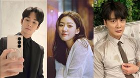 尹施允挺身護金賽綸。（圖／翻攝自IG @soohyun_k216 、IG @ron_sae、IG @ysyglobal、instiz）