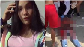 多明尼加聖地牙哥驚傳一起情殺案！一名27歲女子露絲遭到前男友持刀瘋砍，最終傷勢過重不治身亡。（圖／擷取自X）