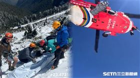 中鋼同事相約爬玉山，不幸在魔王坡墜谷380公尺雙雙身亡。（圖／翻攝畫面）