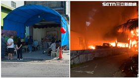 屏東,竹田鄉,火警,靈堂,喪事,記者朱俊傑攝影