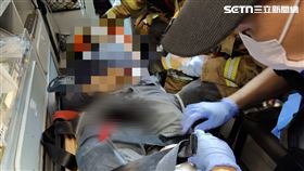 台南,採光罩,工安意外,骨折,開放性骨折,工人