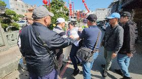 蔡學良母向賴總統陳情  遭維安人員帶