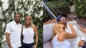 美國高球名將老虎伍茲在社群上高調認愛。（翻攝自X@TigerWoods）