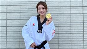 ▲跆拳道女戰神蘇柏亞在全國原住民運動會的女子57公斤量級摘下金牌。（圖／承筠行銷提供） 