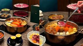 有網友至知名溫體牛火鍋店用餐後，出現嘔吐、腸絞痛等症狀。（圖／擷取自牛琅溫體牛火鍋春大直店IG）