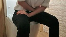 許藍方,Threads,男人,尿尿,馬桶(圖/資料照)