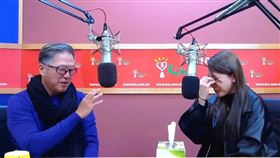 小優上王偉忠節目淚崩。（圖／翻攝自YouTube-中廣流行網頻道）