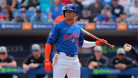 ▲索托（Juan Soto）熱身賽首度遭遇前東家洋基。（圖／路透社／達志影像）