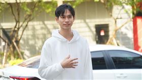 andy老師到林口分局筆錄(圖/記者趙于瑩攝影)