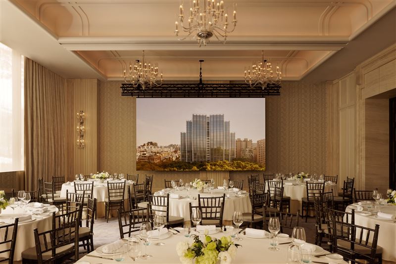 臺北嘉佩樂酒店宴客廳。（圖／臺北嘉佩樂酒店提供）