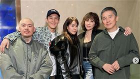 陳冠希同框梁朝偉、劉嘉玲。（圖／翻攝自IG）