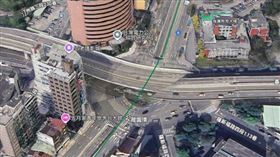 台北「最爛圓環」確定要拆。（圖／翻攝自Google Maps）